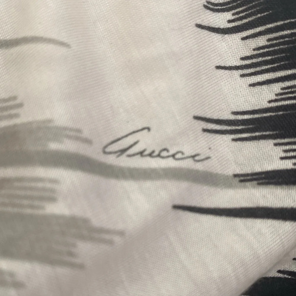 Gucci tank top with gathered front and abstract design - Picture 2 of 10